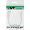 InLine USB 2.0 Mini kabelis, A tipa vīrišķais / mini-B spraudnis (5 kontaktu), balts, 1 m