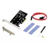 Conceptronic EMRICK 2-in-1 M.2 SSD PCIe adapteris SATA AHCI NVMe