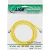 InLine komutācijas kabelis, S/FTP (PiMf), Cat.8.1, 2000 MHz, bezhalogēna, dzeltens, 10 m