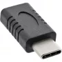 USB 3.2 Gen.2 Adapter InLine 35802A USB-C vīrišķais / USB-C sievišķais
