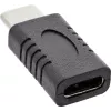 USB 3.2 Gen.2 Adapter InLine 35802A USB-C vīrišķais / USB-C sievišķais