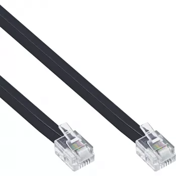 InLine modulārais kabelis RJ12 vīr. / vīr. 6P6C 5m