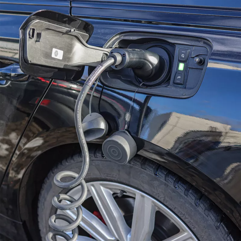 InLine EV spirālveida automašīnas uzlādes kabelis 22kW Type2, 3 fāžu, 5m