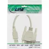 USB adaptera kabelis USB Type A spraudnis DB15 sievišķais InLine 33101