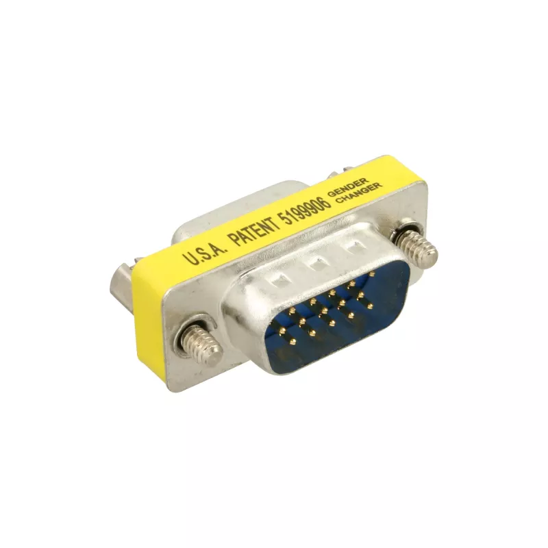 InLine Mini dzimuma maiņas pārejas adapteris 15 kontaktu HD VGA / S-VGA vīrišķais / sievišķais