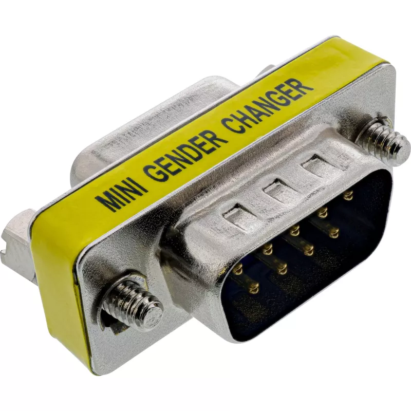 InLine Mini Gender Changer 9 Pin seriālais vīrišķais / sievišķais