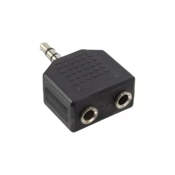 InLine Audio adapteris 3,5 mm spraudnis / 2x 3,5 mm stereo ligzda