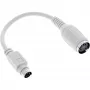 InLine tastatūras adaptera kabelis 5 kontaktu DIN ligzda / PS/2 spraudnis apt. 10 cm