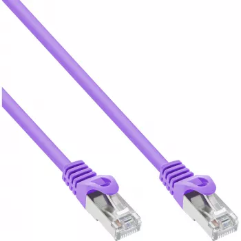 komutācijas kabelis InLine 72502P SF/UTP Cat5e 2 m violets