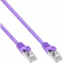 InLine komutācijas kabelis SF/UTP Cat.5e purpura 10m