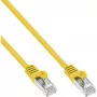 InLine ielāpu vads SF/UTP Cat.5e dzeltens 15 m