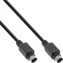 InLine S-VHS Video kabelis 4 Pin male / male 2m