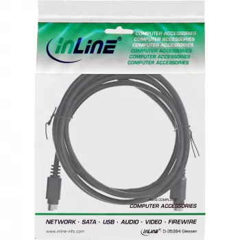 InLine S-VHS Video kabelis 4 Pin male / male 2m