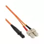 InLine optiskā dupleksa kabelis MTRJ/SC 50/125µm OM2 5m