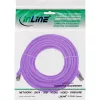 InLine komutācijas kabelis SF/UTP Cat.5e violets 7,5 m