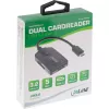 InLine karšu lasītājs USB 3.1 USB-C, SD/SDHC/SDXC, microSD, UHS-II saderīgs