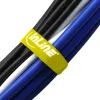 InLine kabeļu siksnas āķis-cilpa 20 x 200 mm 10 gab. dzeltenas