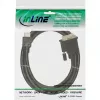InLine HDMI-DVI kabelis 19 kontaktu vīrišķais / 18+1 vīrišķais + ferīta slāpētājs, melns, 5 m