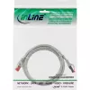 InLine komutācijas kabelis S/FTP PiMF Cat.6 250MHz PVC CCA pelēks 1,5 m