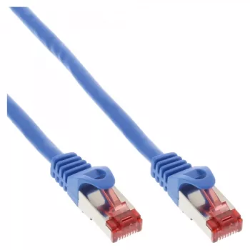 InLine komutācijas kabelis S/FTP PiMF Cat.6 250MHz PVC CCA zils 3m