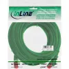 InLine komutācijas kabelis S/FTP PiMF Cat.6 250MHz PVC CCA zaļš 10m