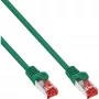 InLine komutācijas kabelis S/FTP PiMF Cat.6 250MHz PVC CCA zaļš 5m