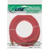 InLine komutācijas kabelis S/FTP PiMF Cat.6 250 MHz PVC CCA sarkans 7,5 m