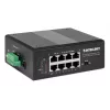 Industriālais slēdzis Intellinet 8 portu gigabitu Ethernet PoE+