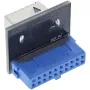 InLine USB 3.0 uz USB 3.1 priekšējā paneļa Key-A adapteris, taisns, iekšējs