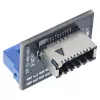 InLine USB 3.0 uz USB 3.1 priekšējā paneļa Key-A adapteris, taisns, iekšējs