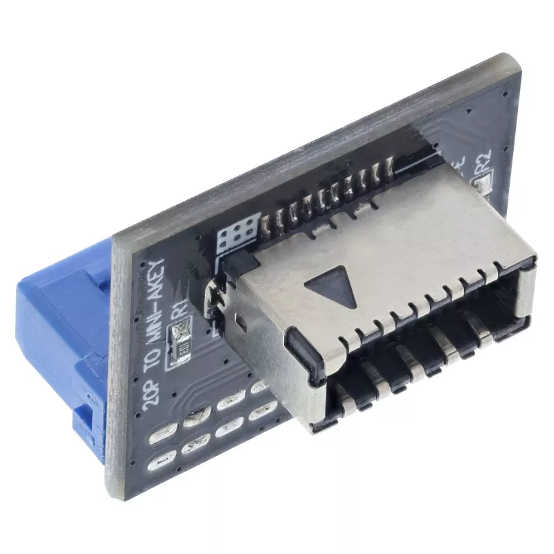 InLine USB 3.0 uz USB 3.1 priekšējā paneļa Key-A adapteris, taisns, iekšējs