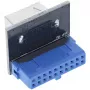 InLine USB 3.0 uz USB 3.1 priekšējā paneļa Key-B adapteris, taisns, iekšējais
