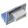 InLine USB 3.0 uz USB 3.1 priekšējā paneļa Key-B adapteris, taisns, iekšējais