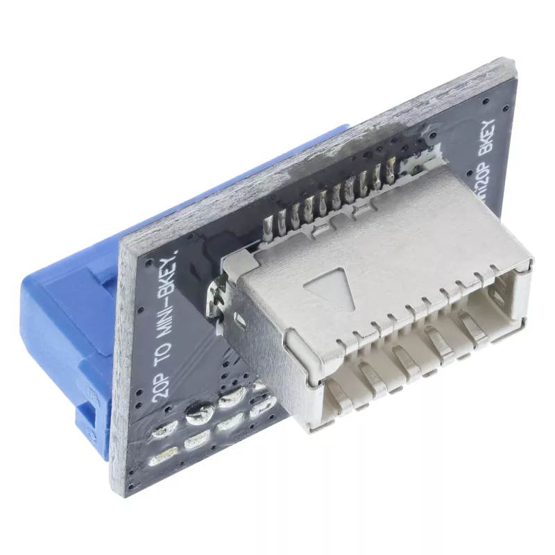InLine USB 3.0 uz USB 3.1 priekšējā paneļa Key-B adapteris, taisns, iekšējais