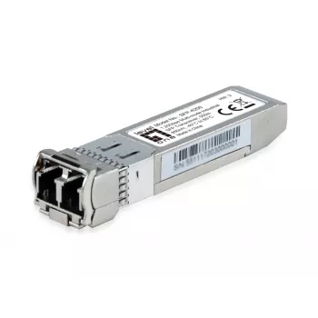 LevelOne 1.25Gbps daudzmodu industriālais SFP raiduztvērējs, 550m, 850nm, no -20°C līdz 85°C