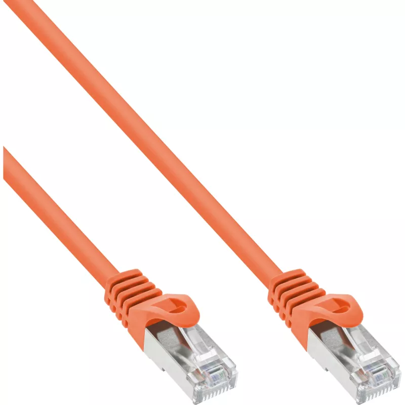 komutācijas kabelis InLine 72503O Cat.5e SF/UTP oranžs 3 m