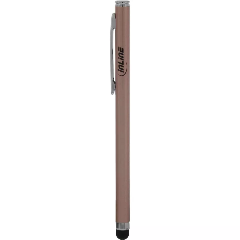 Stylus Pin InLine 55467G skārienekrāniem viedtālrunim planšetdatoram rozā