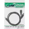 InLine USB 3.2 Gen.1 Y-kabelis 2x Type A vīr. / Micro B vīr., melns, 1,5 m