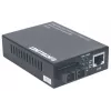 Intellinet Gigabit Ethernet viena režīma multivides pārveidotājs, 10/100/1000Base-T uz 1000Base-Lx (SC) viena režīma, 20 km