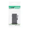 InLine USB 3.1 Snap-In modulis, USB-A F/F, melns korpuss