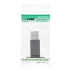 USB 3.2 Gen.2 Adapteris InLine 35810 USB-A spraudnis USB-C sievišķais