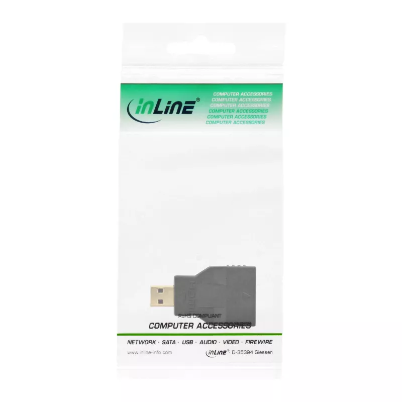 InLine HDMI adapteris HDMI C ligzda / HDMI D spraudnis 17690C