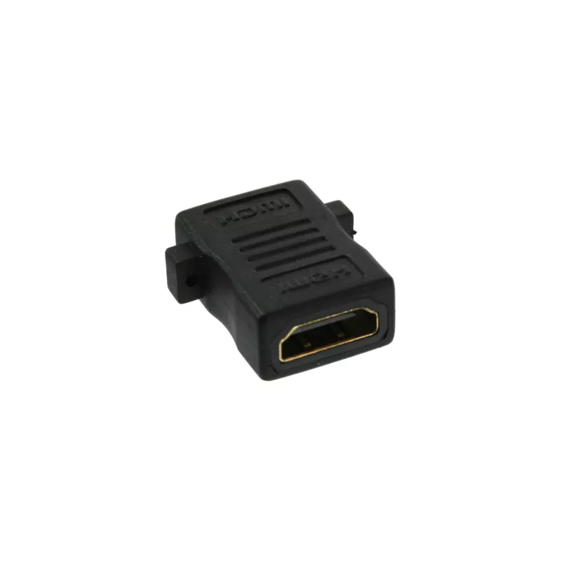 InLine HDMI instalācijas adapteris HDMI A sieviešu / sieviešu zeltīts, 4K2K