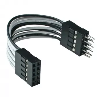 InLine USB iekšējais pagarinātājs 2x 5 Pin male / female tiešs, 0,05 m