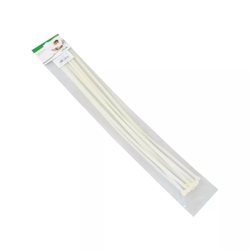 Kabeļsaites InLine 650 mm × 9 mm, stiepes izturība 778,6 N, temperatūra -20–85 °C, iepakojumā 10