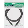 InLine USB 2.0 Mini kabelis, USB A vīr. / Mini B vīr., 5 kontaktu, melns, 0,3 m