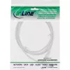 InLine DC pagarinātāja kabelis, DC spraudnis/ligzda 5.5x2.1mm, balts, 0.5m
