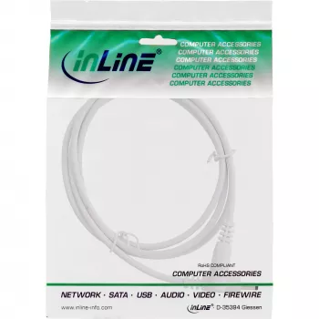 InLine DC pagarinātāja kabelis, DC vīrišķais/sievišķais 4,0x1,7 mm, balts, 5 m