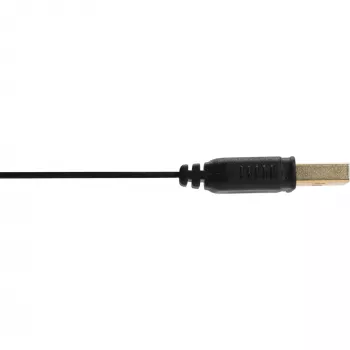 InLine USB 2.0 plakanais kabelis, A tipa vīrišķais / sievišķais, apzeltīti kontakti, melns, 1,5 m