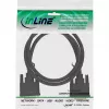 DVI-D kabelis Premium 24+1 vīrišķais / vīrišķais Dual Link apzeltīti kontakti 1m InLine 17771P